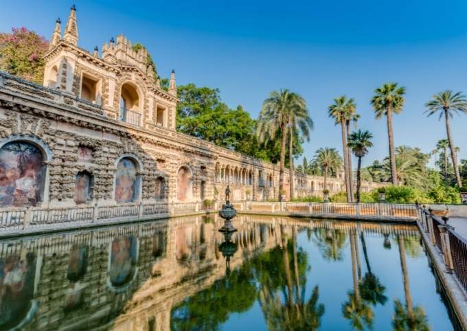 Jardines del Real Alcázar. Sevilla