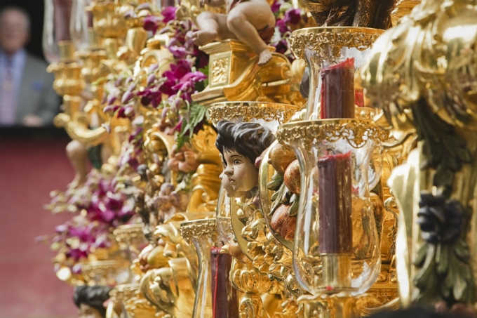 Detalle de paso, Semana Santa de Sevilla