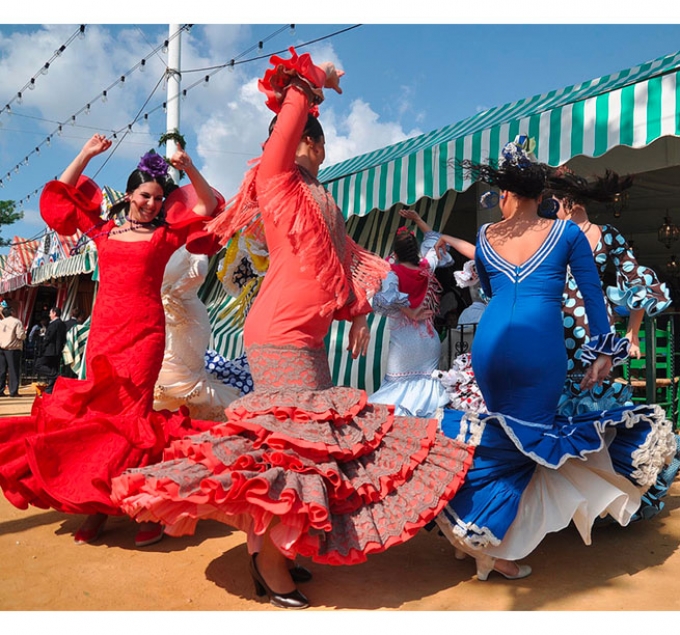 La feria de Abril de Sevilla