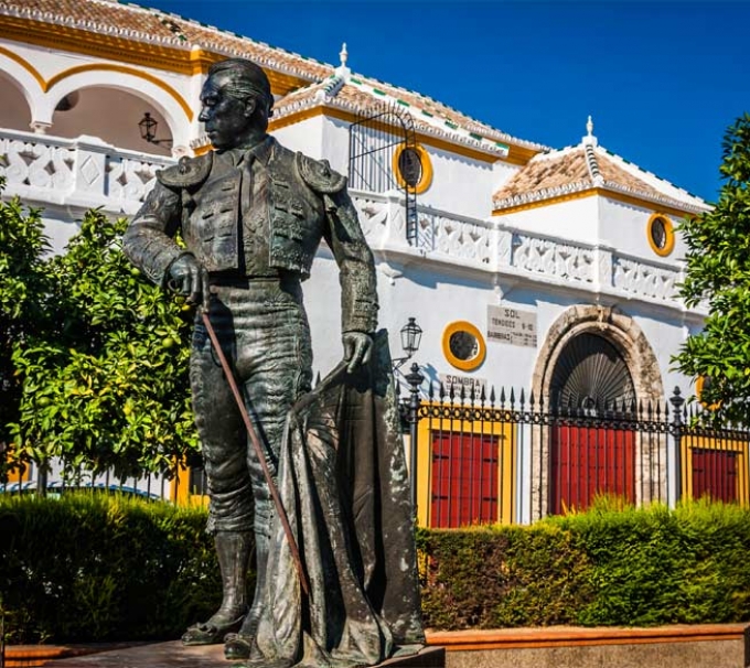 Escultura de torero