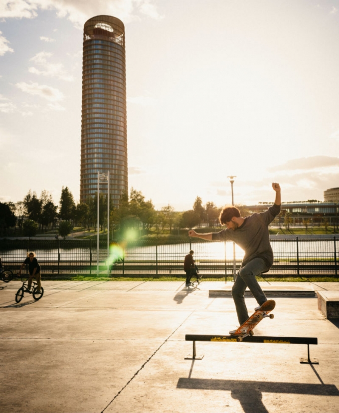 Skatepark Plaza de Armas, Sevilla