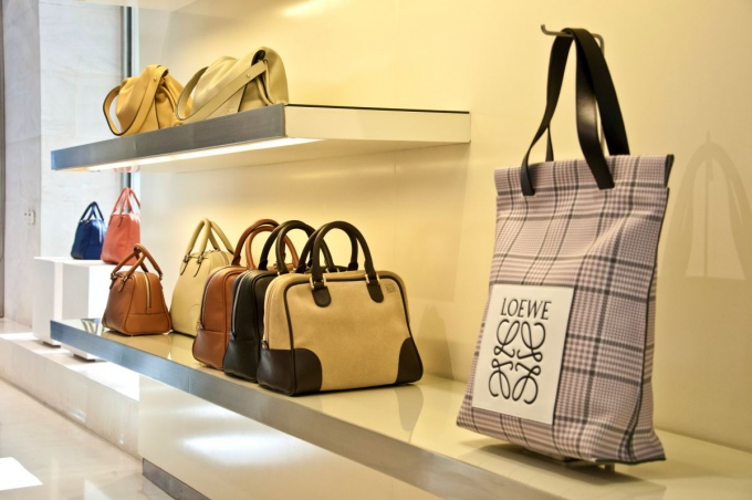 Luxury shops in Seville