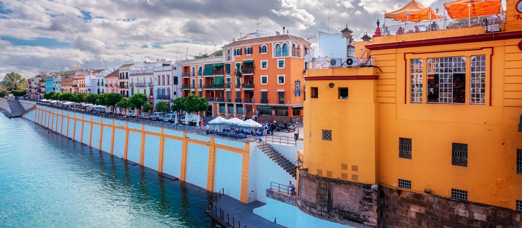 Guadalquivir river bank